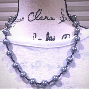 Dom by Dominique Cohen Gray Pearl Necklace